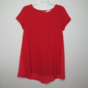 Umgee Short Sleeve A-Line Dress